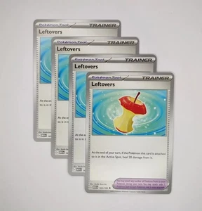 x4 Leftovers 163/165 Pokemon TCG S&V 151 Playset Pack Fresh - Picture 1 of 2