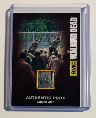 THE WALKING DEAD Season 4 Authentic Prop BARBED WIRE Card M11 - Image 1 of 2