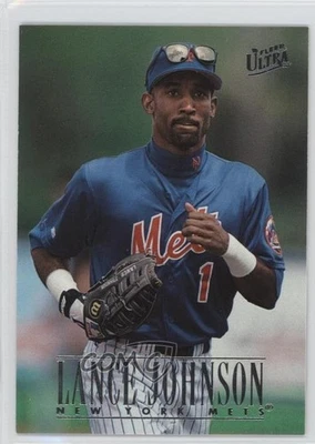 1996 Fleer Ultra Gold Medallion Edition Lance Johnson #513 - Image 1 of 2