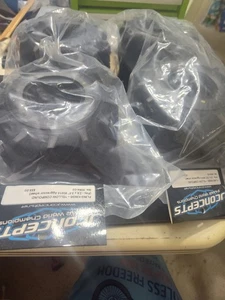 JConcepts Fling Kings Yellow Compound Tires Set Of 4 Losi LMT Monster Truck 1/8 - Picture 1 of 3