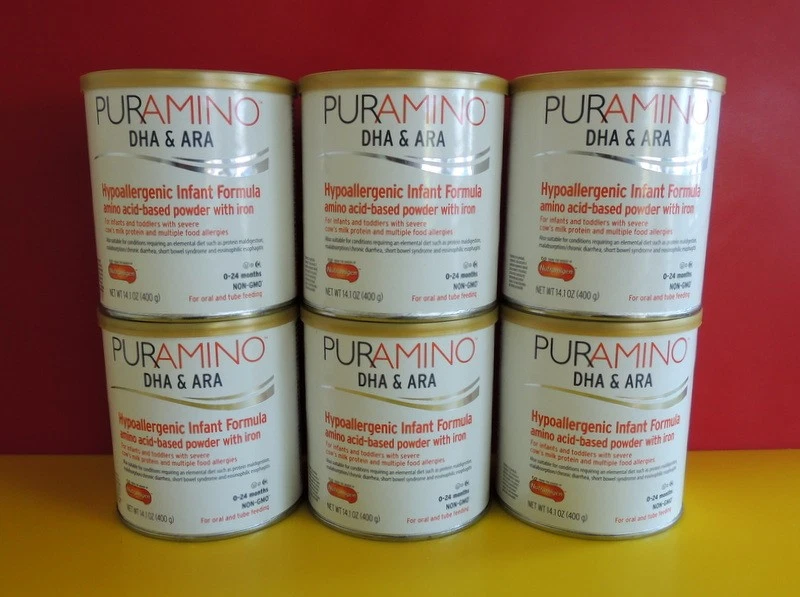 6 latas - PURAMINO Infantil con DHA/ARA 14,1 oz/lata caducada 6/2027 - GRAN AHORRO!!!!! Foto 1 de 1