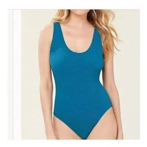 Traje de baño de una pieza Andie Swim 'Ibiza' · azul azulado azul azulado talla grande - Imagen 1 de 6