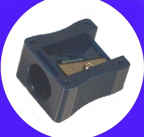 Точилка для карандашей из толстого дерева синяя Mary Kay трудно найти - Изображение 1 из 1