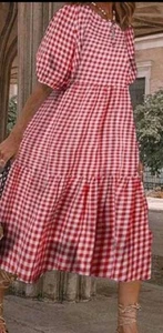 ladies gingham dress 3xl - Picture 1 of 4