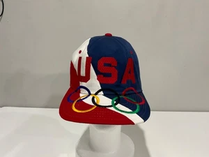 Vintage Starter X 1996 96 Olympics USA RINGS Snapback HAT Cap vintage 90S - Picture 1 of 10