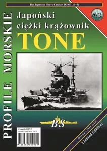 Tone The Japanese Heavy Cruiser Profile Morskie 13 Magazine 1:500 Scale - Picture 1 of 16