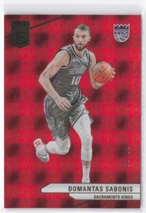 2023-24 Donruss Elite Domantas Sabonis #103 International Hyper Red #/88 - Picture 1 of 2