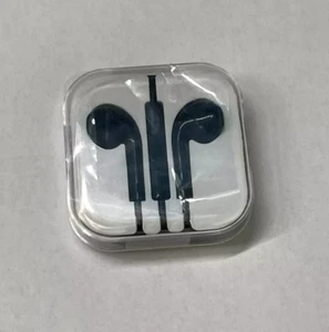 Wired Earphones Headphone In-Ear Earbuds 3.5mm AUX Jack (Black) iPhone/Android - Picture 1 of 3