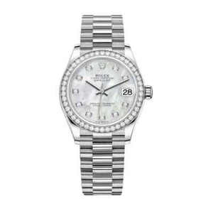Rolex 278289rbr-0005 Datejust Diamond Bezel MOP Dial 31mm White gold 2021 - Picture 1 of 2