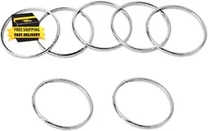 7Pcs Simple Gold-Tone Shiny Cute Gothic Punk Stack Plain above Knuckle Midi Fing - Picture 1 of 2