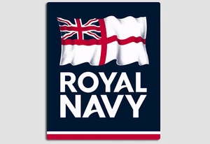 Royal Navy logo HM Armed forces Sticker Army Insignia Special Forces - Picture 1 of 3