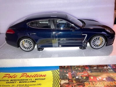 WAP0210120E MINICHAMPS DEALER 1:18  PORSCHE  PANAMERA TURBO S 970 G1.2 BLUE MET. - Immagine 1 di 4