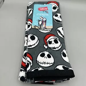 Nightmare Before Christmas 2-Pack Kitchen Hand Towels Jack Skellington Santa Hat - Picture 1 of 4