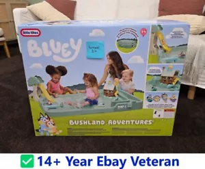 NEW Little Tikes Bluey Bushland Adventure Water Toy Figures Park ✅ SHIPS FREE - Picture 1 of 5