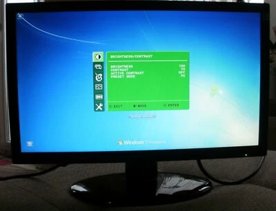 HANNS-G HE195APB 18,5 Zoll LED VGA Monitor 1366x768 mit Standfuß - Bild 1 von 4