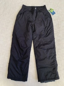 NWT White Sierra Mens Snow Pants Sz M/30” Inseam Black Nylon Lined Ski Outdoor - Picture 1 of 15