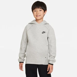 Nike NSW TECH FLEECE PULLOVER SWEATSHIRT GREY Size XL FD3291-063 - Picture 1 of 5