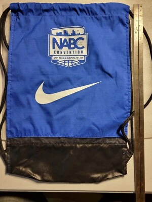 Bolsa de zapatos Minneapolis Final Four 2019 NABC Convention/sin usar/hermoso color azul Foto 1 de 2