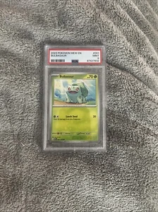Bulbasaur 001/165 Sv: Scarlet & Violet 151 Regular PSA Grade 9 - Bild 1 von 2