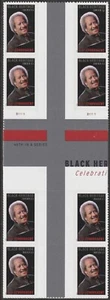 US 5957 Black Heritage Allen Toussaint F cross gutter block 4x2 MNH 2025 - Picture 1 of 1