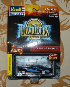 Revell Lowriders '71 Buick Riviera Ausgabe #37 schwarz #86-2073 von 2003 - Bild 1 von 3