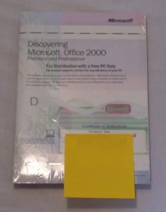 MS Microsoft Office 2000 Professional Edition | New SEALED - Photo 1/4