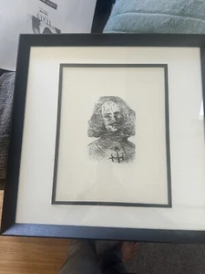 Salvador Dali, Velazquez, Restrike Etching, Cert Of Authenticity - Picture 1 of 2