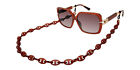 C-Life Poppy Sunglasses Amber/Gold Light Amber Gradient 59 New 100% Authentic