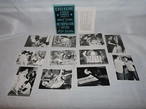 VINTAGE RCA VICTOR RECORDS METROPOLITAN OPERA PICTURES OF " LA TRAVIATA " - Picture 1 of 12