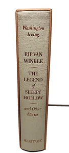 Rip Van Winkle,The Legend of Sleepy Hollow + Stories, Heritage Press 1967 JSH5 - Picture 1 of 6
