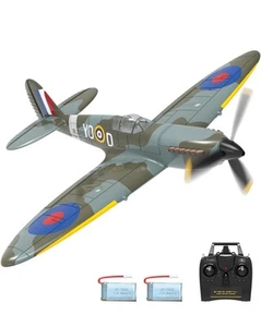 VOLANTEXRC 4-CH Spitfire One Key Remote Control Airplane with Xpilot Stabilizer - Picture 1 of 9