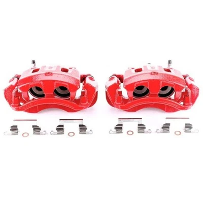 PowerStop S4752 fits Ford 00-05 Excursion Rear Red Calipers w/Brackets - Pair - Изображение 1 из 2