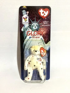 Ty Beanie Baby Glory the Bear 1999 retirado con etiqueta errores etiqueta dice 1993 - Imagen 1 de 4