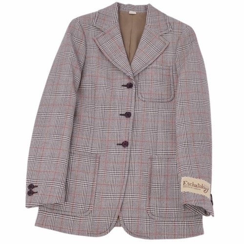 Gucci Giacca 2021 Sartoriale Singolo Glen Plaid Lana Capispalla Donna Usato0