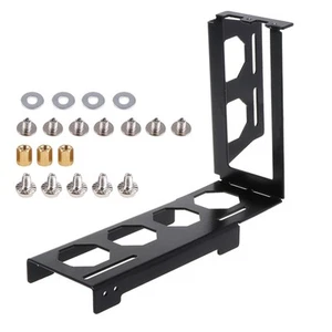 Aluminum Graphics Card Side Converted Support Computer Cooling Radiator Bracket - Photo 1/8