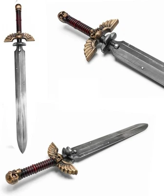 Réplica de espada 40” Warhammer 40K - Sword of Secrets colecionável espuma Cosp - Imagem 1 de 4
