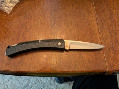 Navaja de bolsillo plegable Buck 424 U.S.A. Bucklite 1989 con bloqueo  Foto 1 de 4