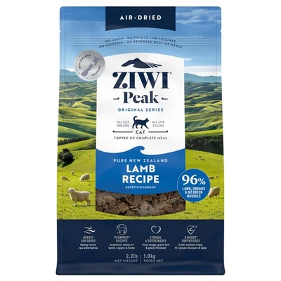 Comida para gatos Peak seca al aire - cordero - totalmente natural, alta en proteínas, sin granos, límite... Foto 1 de 4