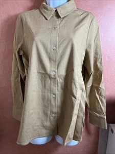 DAMEN WYNNE CREME LANGARM BUTTON DOWN TUNIKA GRÖSSE Medium - Bild 1 von 6