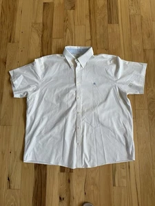 Brooks Brothers Non-Iron Stretch Button-Down Sport Shirt Men's Size XXL Logo - Picture 1 of 8
