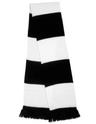 Sommerschal Schwarz Weiß Schal Vereinsschal Balkenschal Vereine Trikot Hoodie