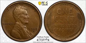 1909-S VDB 1C Lincoln Wheat Cent PCGS AU55 Key Date - Fresh Slab - Bild 1 von 5