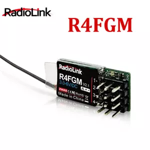 Radiolink R4FGM 2.4GHz 4CH Channels RC Gyro Receiver for Mini RC Cars 1/28 RC - Picture 1 of 13