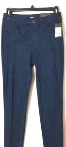 Pantalones de mezclilla para mujer Mossimo junior tiro alto ajustados súper elásticos - azul marino talla 0 - nuevos con etiquetas - Imagen 1 de 5