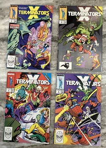 X-TERMINATORS #'S  1- 4  COMPLETE SERIES RUN  MARVEL COMICS 1988 - Picture 1 of 24