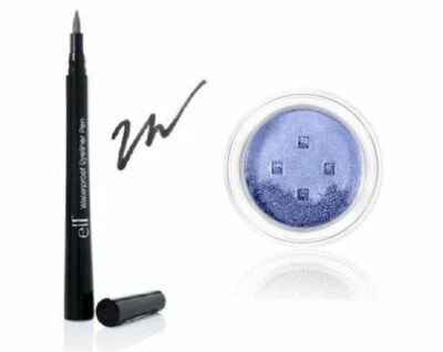 e.l.f. Mineral Eye Shadow Beachy w/ Ash Waterproof Eyeliner Pen NEW FREE S&H! - Image 1 of 2