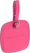 Swiss Gear Jumbo Pink Luggage Tag - Designed Extra-Large to Be Easily Spotted on