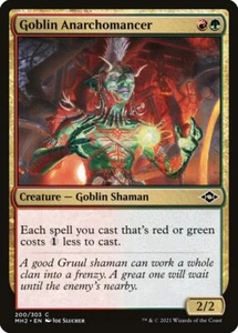 1x Goblin Anarchomancer - Casi nuevo - Ver foto para conjunto - SPARROW MAGIC - Imagen 1 de 1