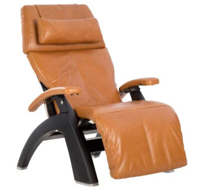 Human Touch PC-600 Saddle Supreme Premium Leather Perfect Chair Recliner - Image 1 of 4