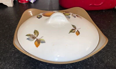 Midwinter Oranges And Lemons LIDDED SERVING DISH SALAD BOWL STYLECRAFT 23CM - Image 1 of 4